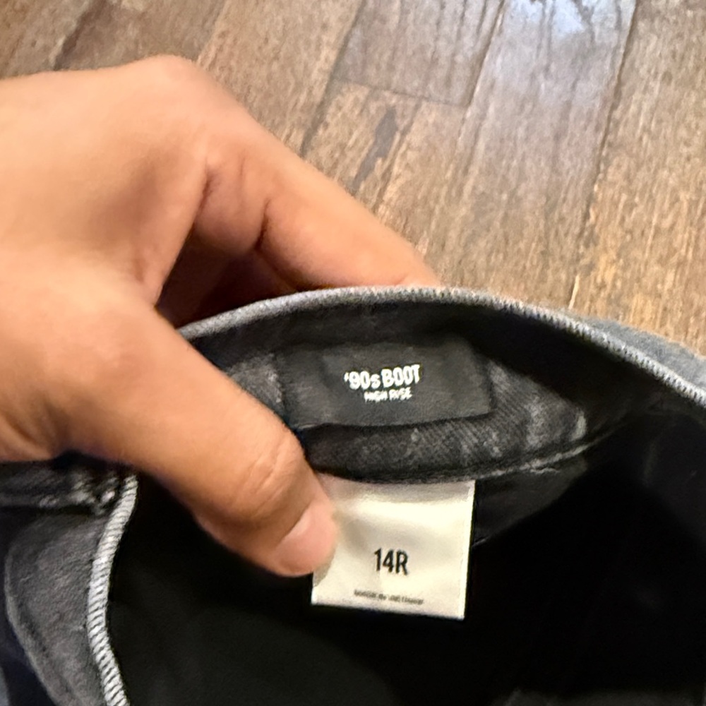 Express 90s Boot High Rise Pant - Picture 3 of 5